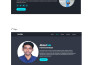 create custom website html template using html css bootstrap